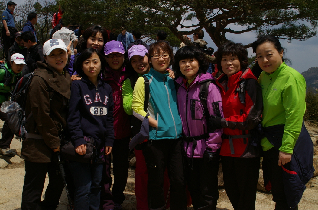 2010 노동절 기념 산행.